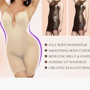 Elegant Cream Full Body Shapewear